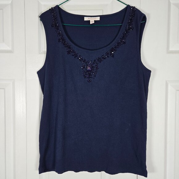 JM Collection Women's Top Large - Picture 1 of 6